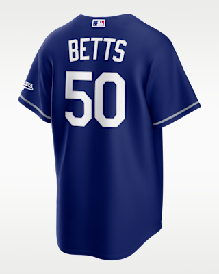 Mookie Betts Los Angeles Dodgers Men's Nike MLB Stadium Jersey